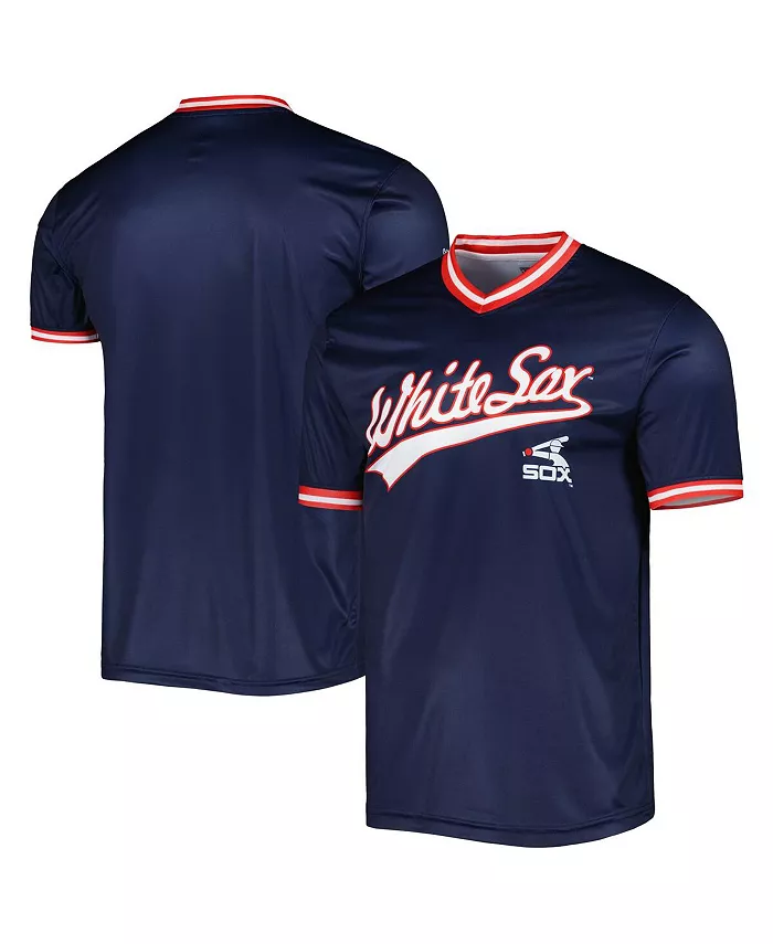 Мужская бейсбольная футболка Chicago White Sox Cooperstown Collection в темно-синем цвете Stitches
Мужская бейсбольная футболка Chicago White Sox Cooperstown Collection в темно-синем цвете Stitches