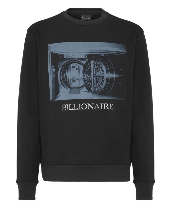 Свитшот с круглым вырезом Billionaire, черный
Свитшот с круглым вырезом Billionaire, черный