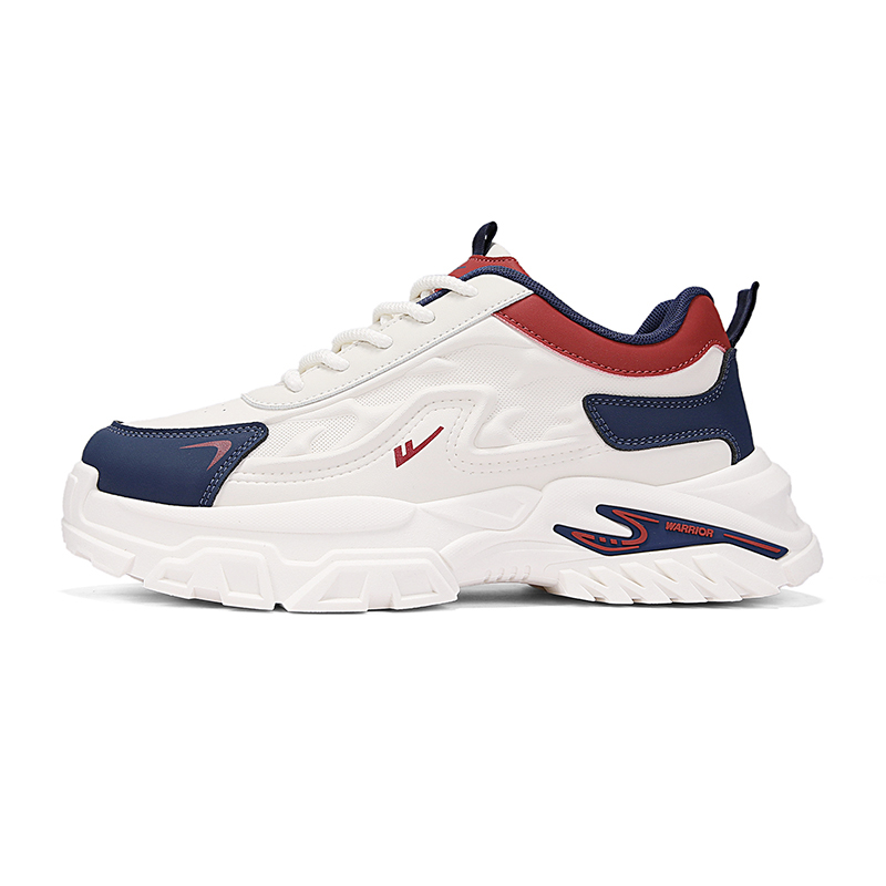 WARRIOR Высокие кроссовки для мужчин, устойчивые к истиранию, легкие, массивные, бежевые, темно-синие, красные
WARRIOR Высокие кроссовки для мужчин, устойчивые к истиранию, легкие, массивные, бежевые, темно-синие, красные
