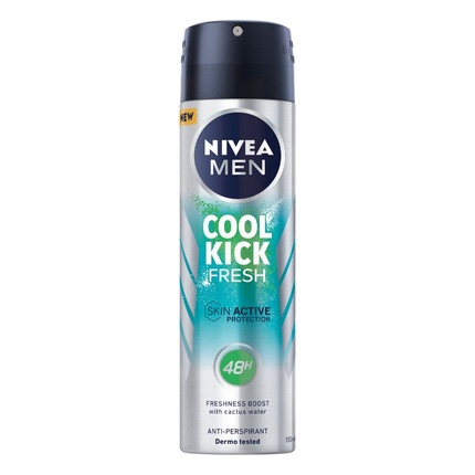 Антиперспирант для мужчин Cool Kick Fresh 150 мл Nivea
Антиперспирант для мужчин Cool Kick Fresh 150 мл Nivea