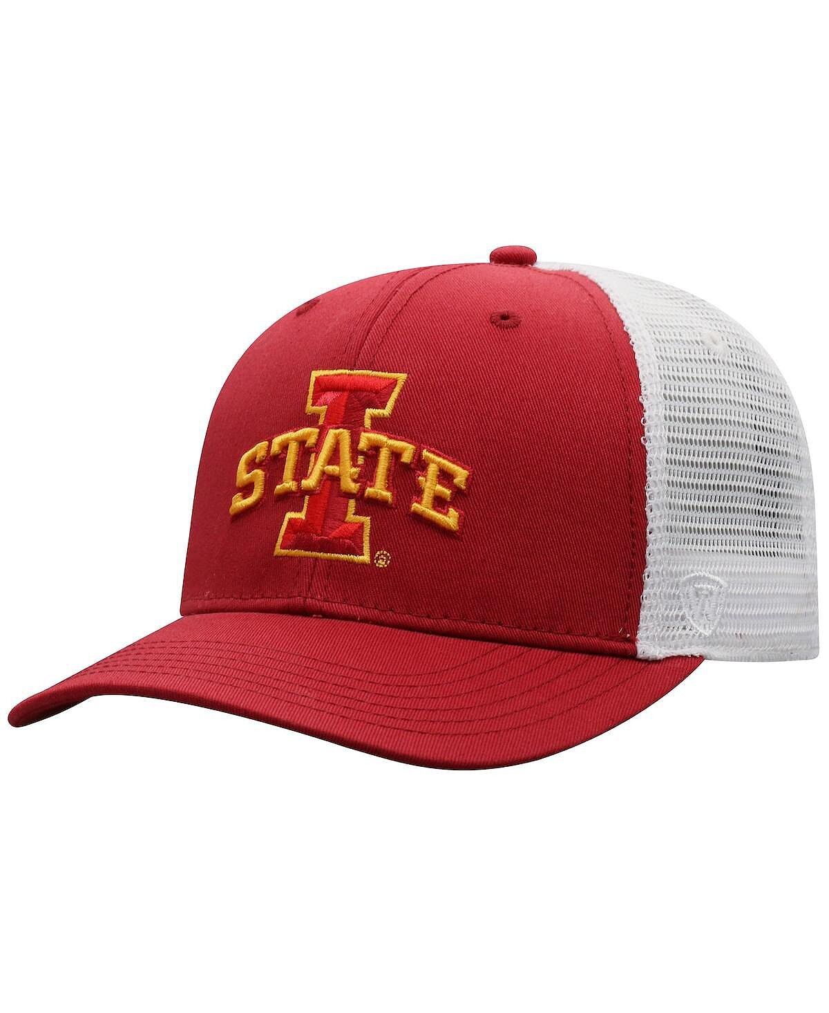 Мужская кепка Cardinal белого цвета Iowa State Cyclones Trucker Snapback Top of the World
Мужская кепка Cardinal белого цвета Iowa State Cyclones Trucker Snapback Top of the World