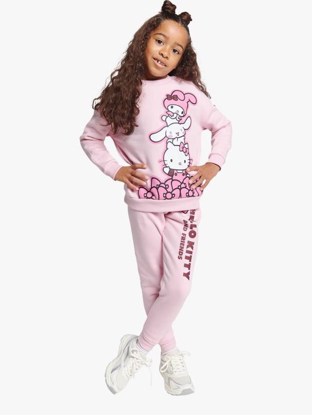 Детские джоггеры Hello Kitty из хлопковой смеси Brand Threads, Pink
Детские джоггеры Hello Kitty из хлопковой смеси Brand Threads, Pink
