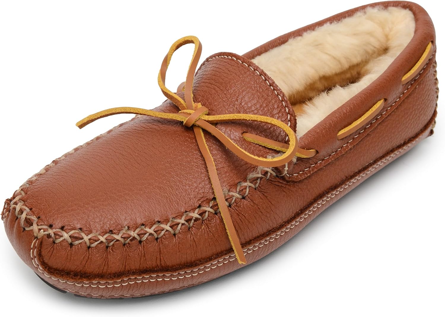 Мужские тапочки Minnetonka с подкладкой из овчины и изображением лося, Carmel
Мужские тапочки Minnetonka с подкладкой из овчины и изображением лося, Carmel