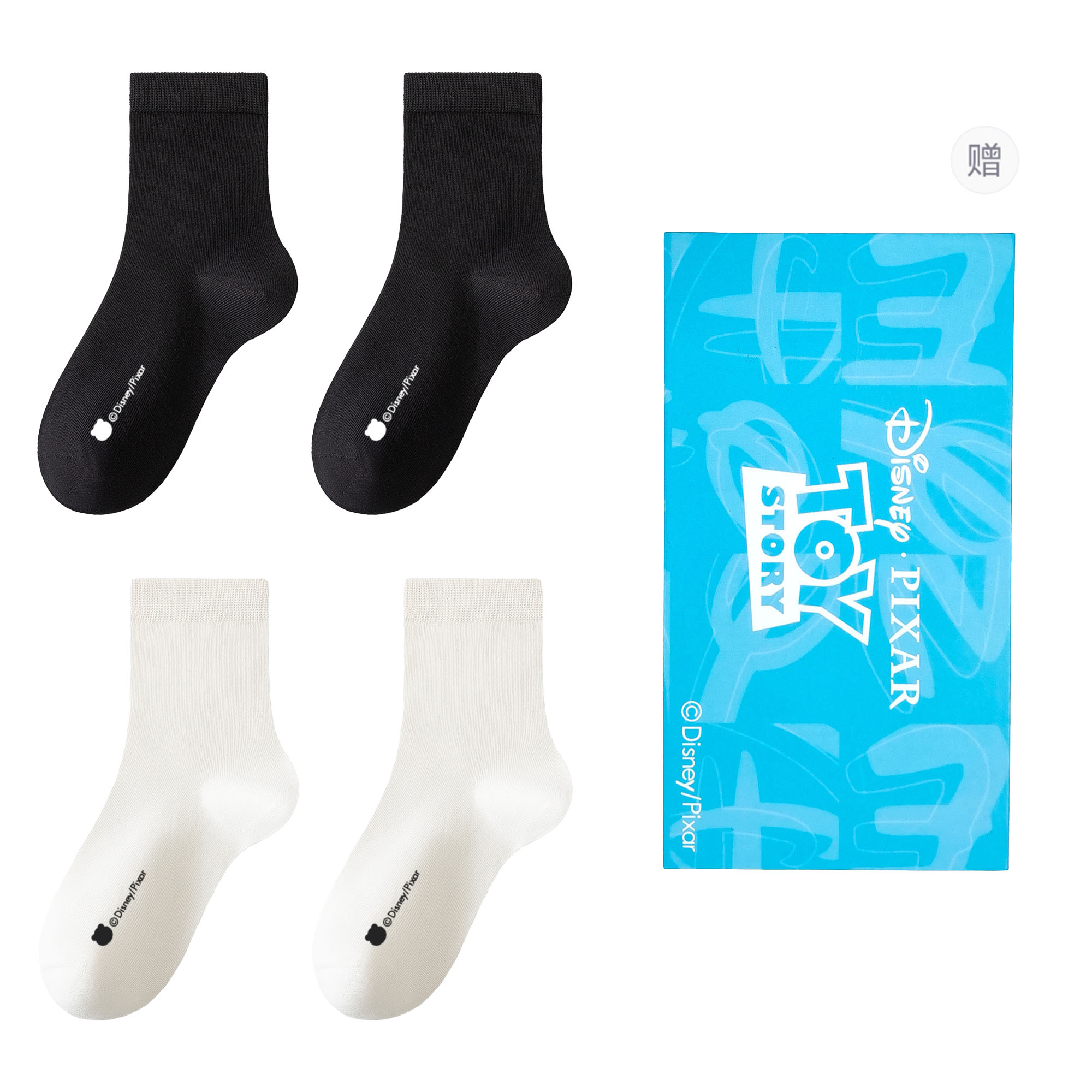 Женские носки Crew 4 пары Disney, черно-белый
Женские носки Crew 4 пары Disney, черно-белый