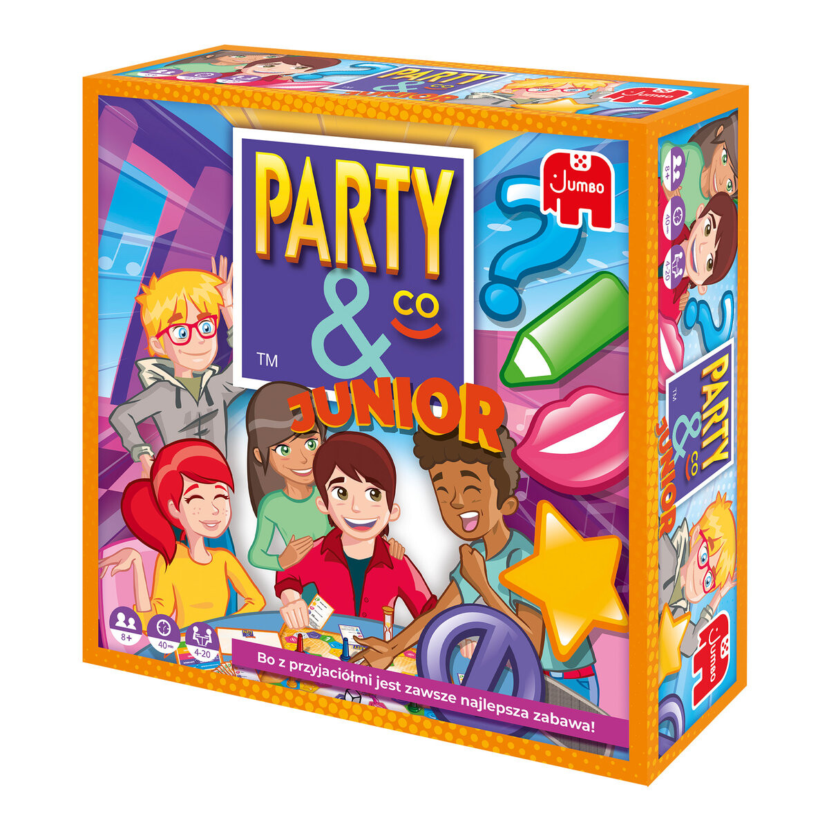 Party&Co Junior PL, настольная игра, Джамбо
Party&Co Junior PL, настольная игра, Джамбо