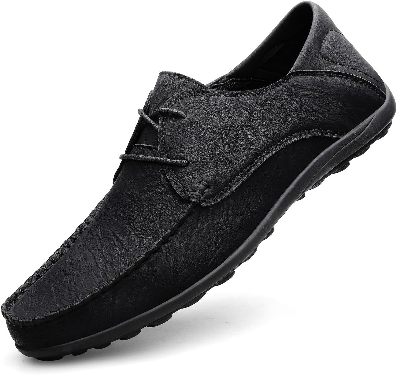 Мужские премиальные повседневные кроссовки WELRUNG из искусственной кожи на шнуровке для ходьбы, работы и вождения, черный
Мужские премиальные повседневные кроссовки WELRUNG из искусственной кожи на шнуровке для ходьбы, работы и вождения, черный