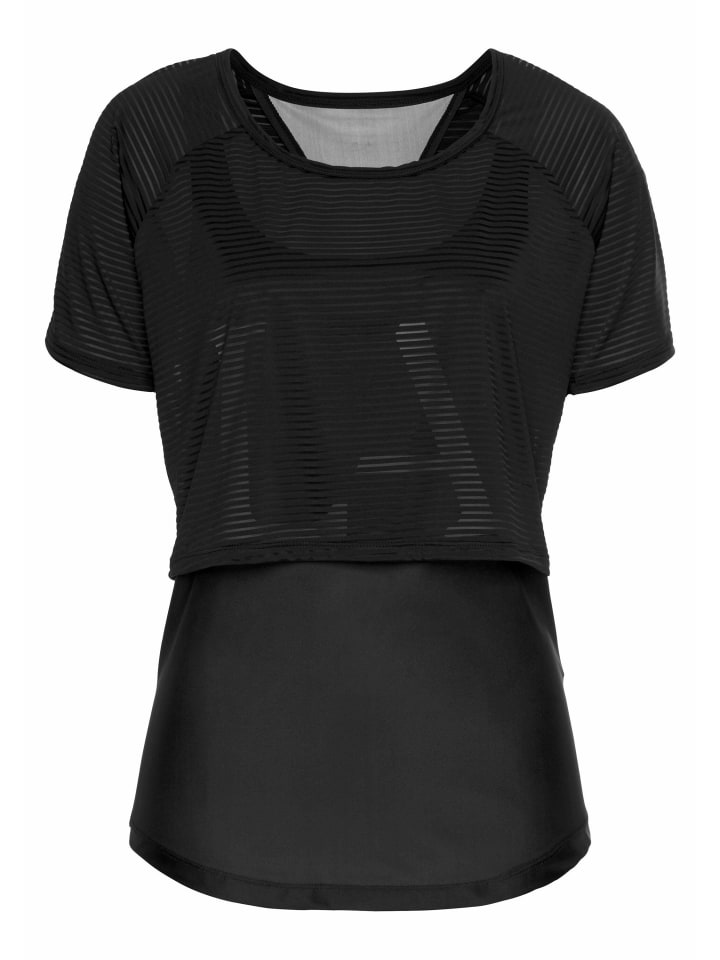 LASCANA ACTIVE Черная спортивная футболка, Черный, LASCANA ACTIVE Черная спортивная футболка
LASCANA ACTIVE Черная спортивная футболка, Черный, LASCANA ACTIVE Черная спортивная футболка