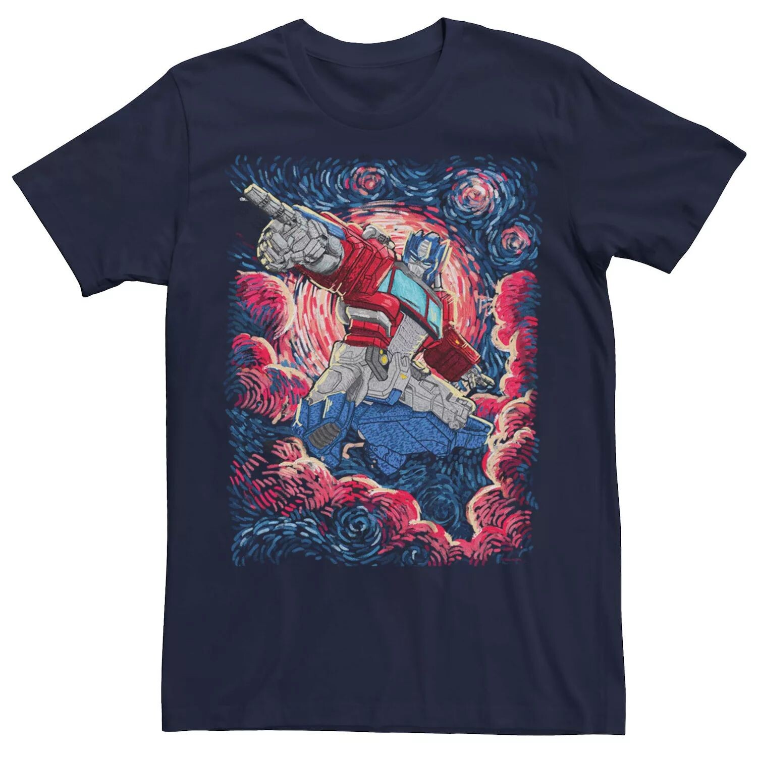 Мужская футболка с рисунком Transformers Optimus Prime Starry Night Licensed Character
Мужская футболка с рисунком Transformers Optimus Prime Starry Night Licensed Character