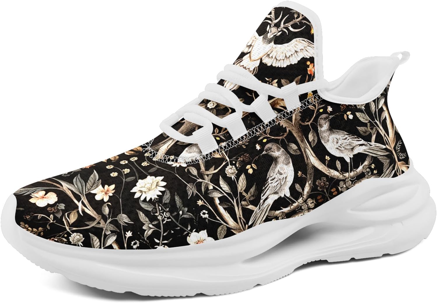 Мужские беговые кроссовки AWSOLE в готическом стиле, с черепами, легкие, дышащие, модные кроссовки, повседневные спортивные для тренажерного зала и прогулок, белый/черный/коричневый
Мужские беговые кроссовки AWSOLE в готическом стиле, с черепами, легкие, дышащие, модные кроссовки, повседневные спортивные для тренажерного зала и прогулок, белый/черный/коричневый