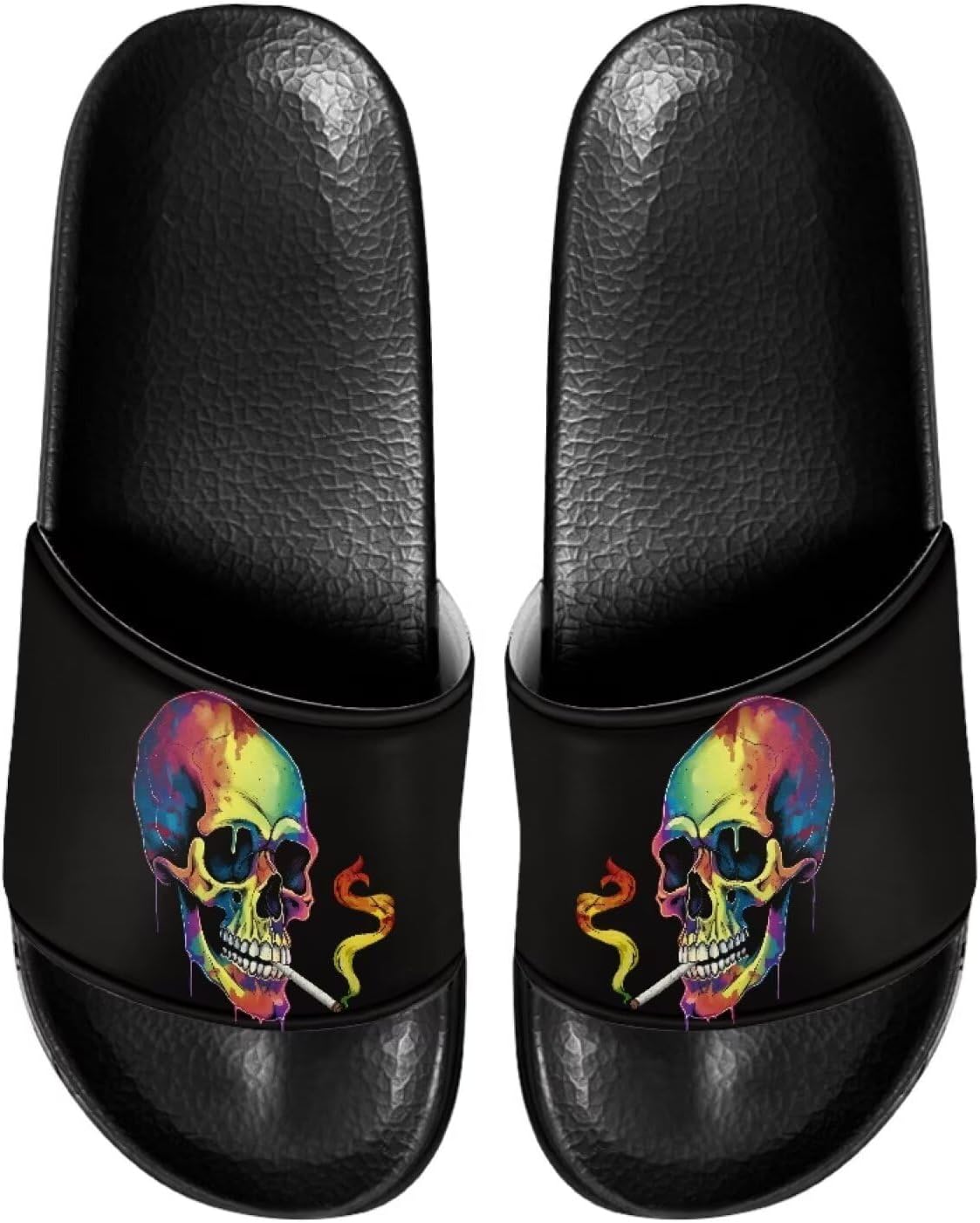 Мужские повседневные сандалии-тапочки Jrysaedy для улицы и дома, Funny Colorful Skull Smoking
Мужские повседневные сандалии-тапочки Jrysaedy для улицы и дома, Funny Colorful Skull Smoking