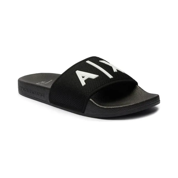 Тапочки Armani Exchange, черный
Тапочки Armani Exchange, черный