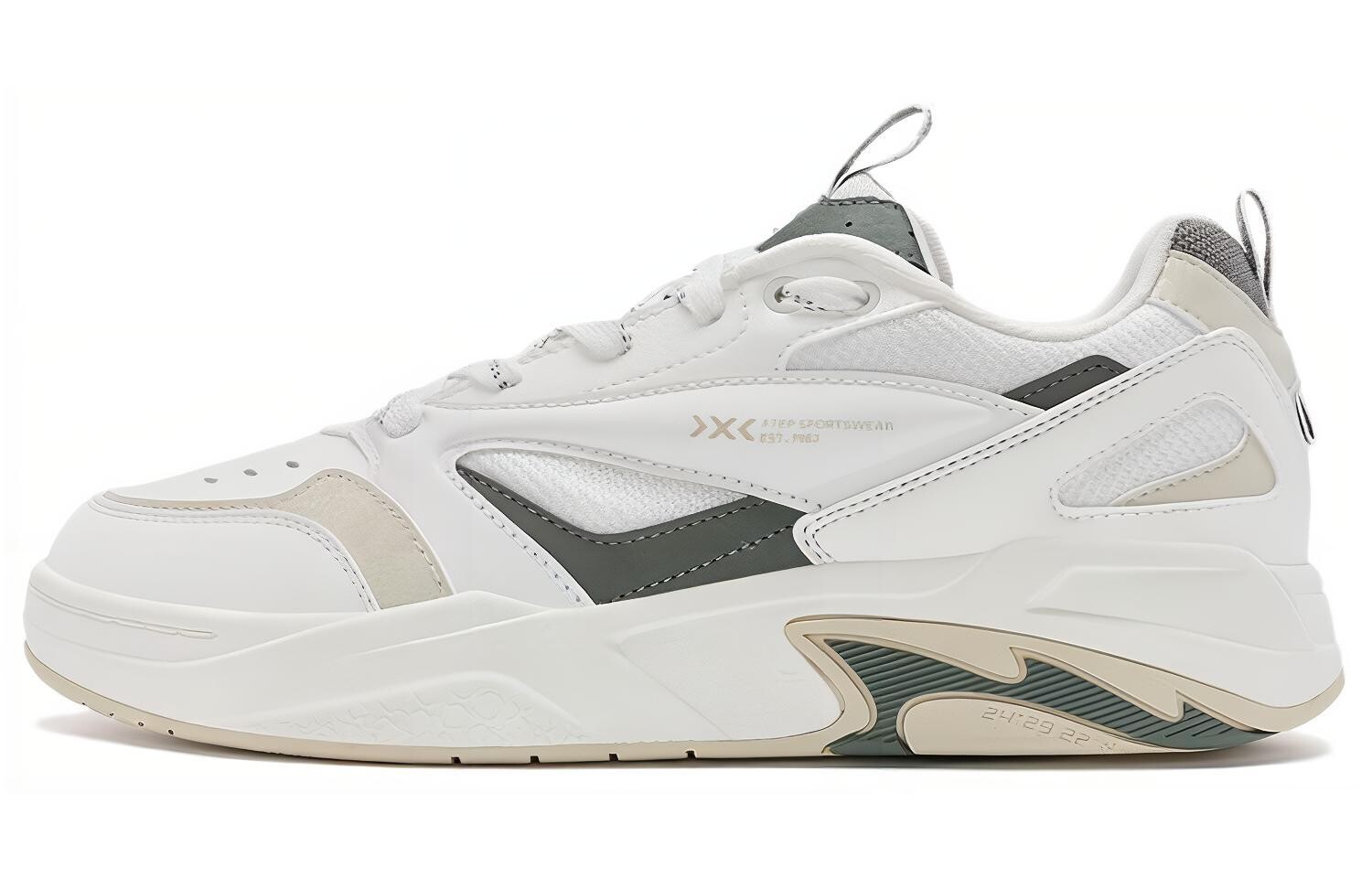 Кроссовки XTEP Skateboarding Shoes Men Low-top White/Gray, белый/серый
Кроссовки XTEP Skateboarding Shoes Men Low-top White/Gray, белый/серый