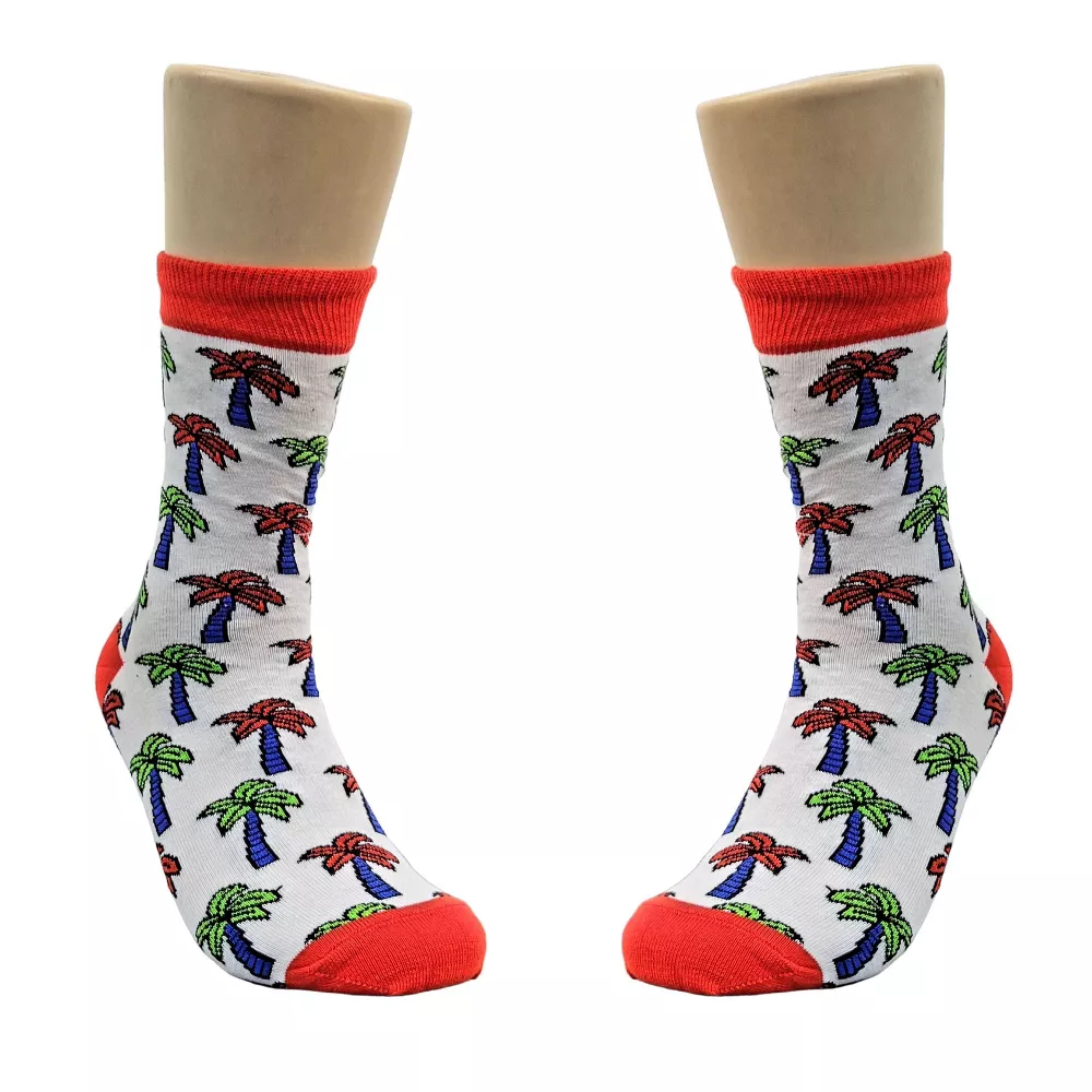 Носки с цветным рисунком пальм (женские размеры, взрослые, средние) от Sock Panda
Носки с цветным рисунком пальм (женские размеры, взрослые, средние) от Sock Panda