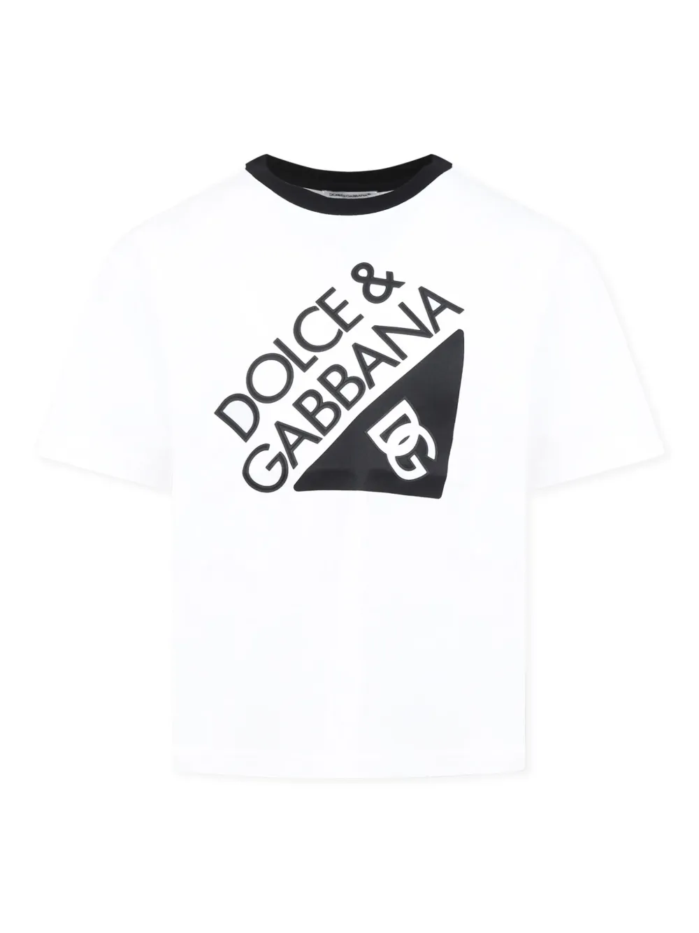 Футболка с логотипом Dolce & Gabbana Kids, белый
Футболка с логотипом Dolce & Gabbana Kids, белый