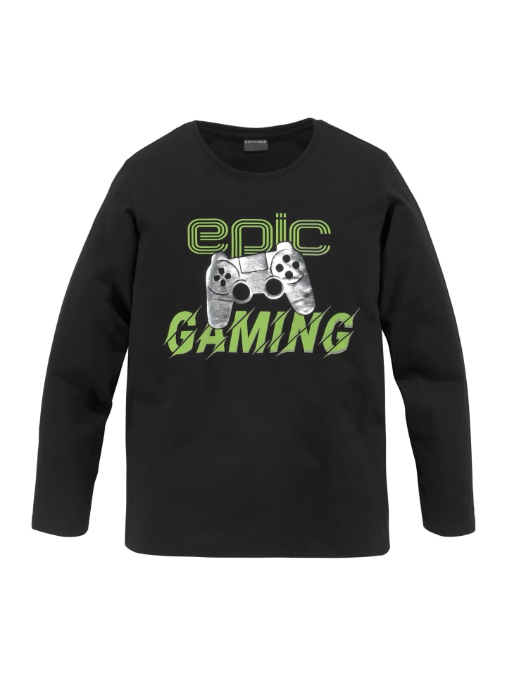 Рубашка с длинным рукавом Kidsworld, черный
Рубашка с длинным рукавом Kidsworld, черный