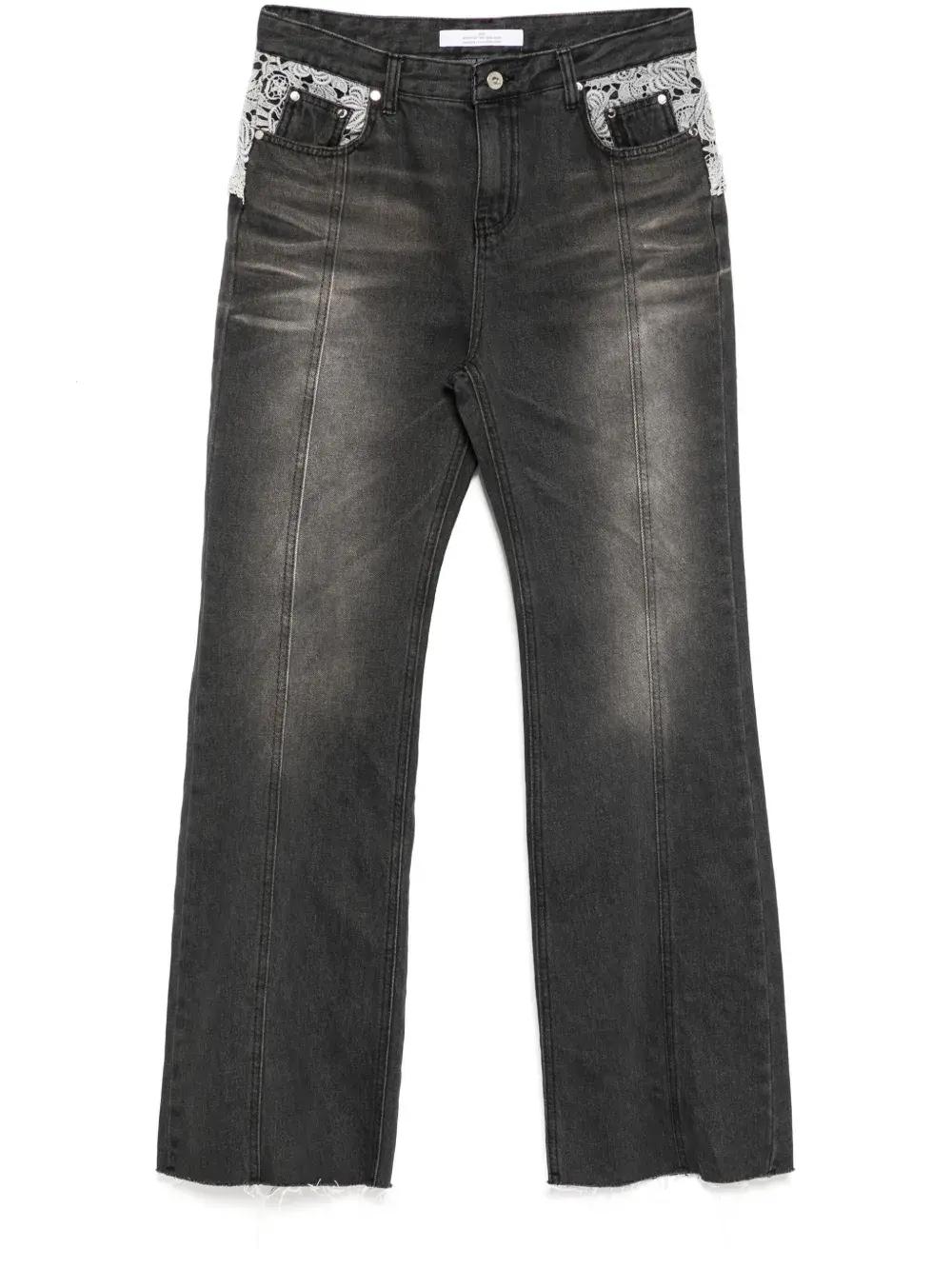 Джинсы с кружевом Rokh, черный
Джинсы с кружевом Rokh, черный
