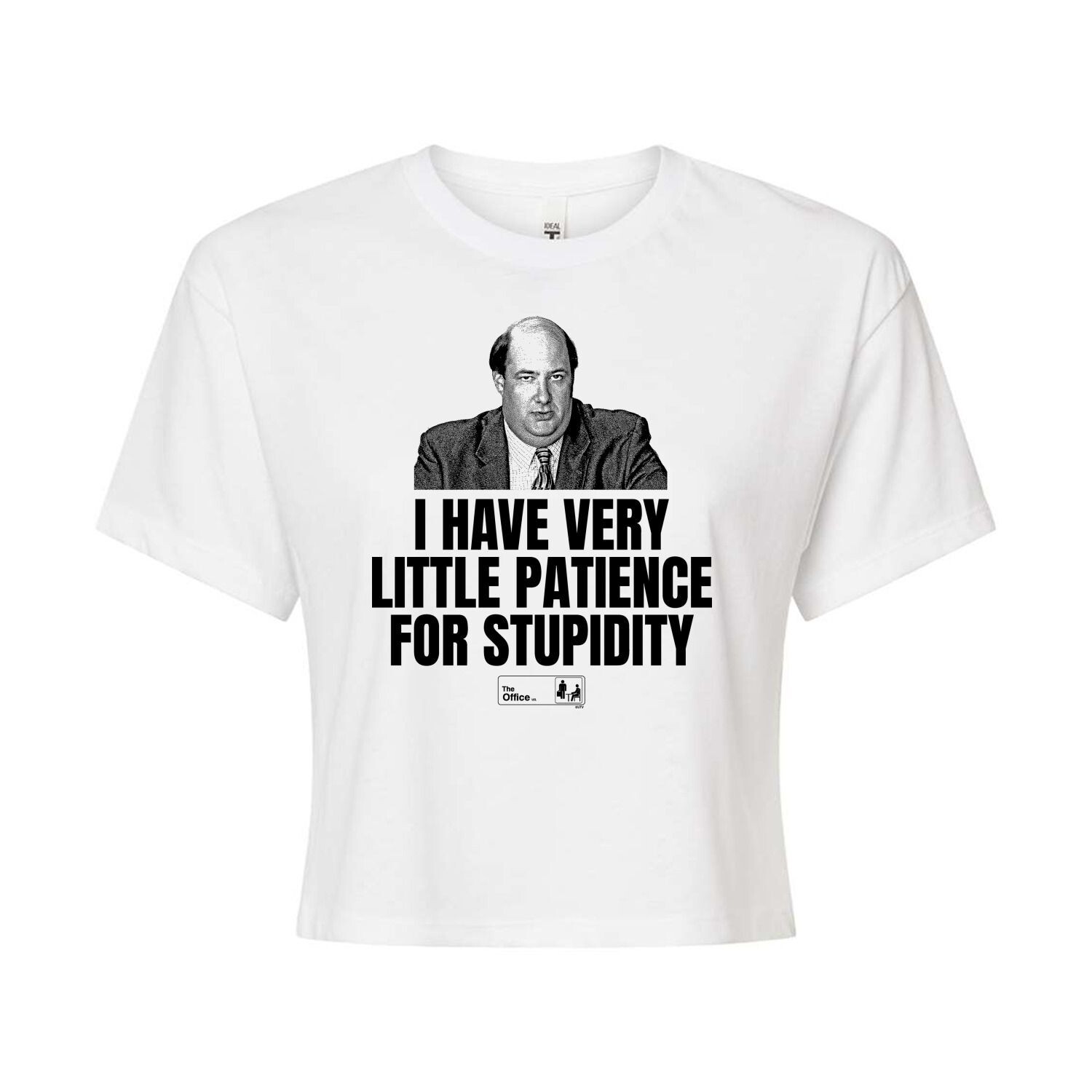 Укороченная футболка The Office для юниоров Licensed Character, белый
Укороченная футболка The Office для юниоров Licensed Character, белый