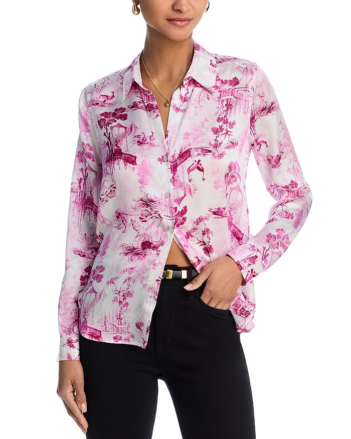 Тайлер шелковая блузка L'AGENCE, розовый
Тайлер шелковая блузка L'AGENCE, розовый