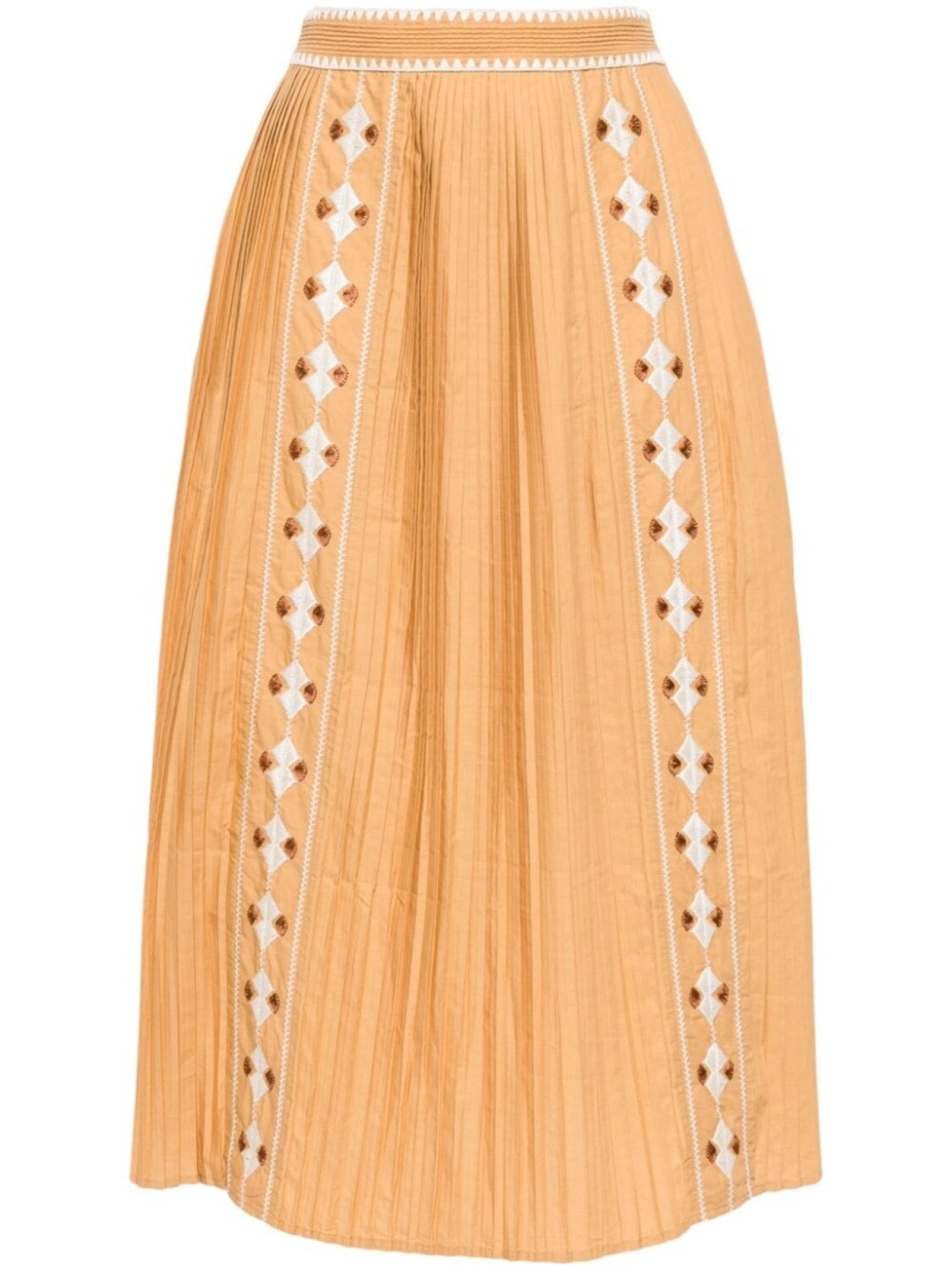 Ulla Johnson поплиновая юбка Sabina с вышивкой, желтый
Ulla Johnson поплиновая юбка Sabina с вышивкой, желтый