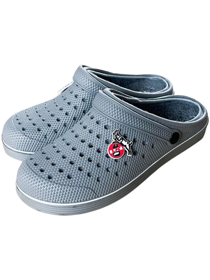 Fußballverein 1. FC Köln Сабо "Warmfutterclog" серого цвета
Fußballverein 1. FC Köln Сабо "Warmfutterclog" серого цвета