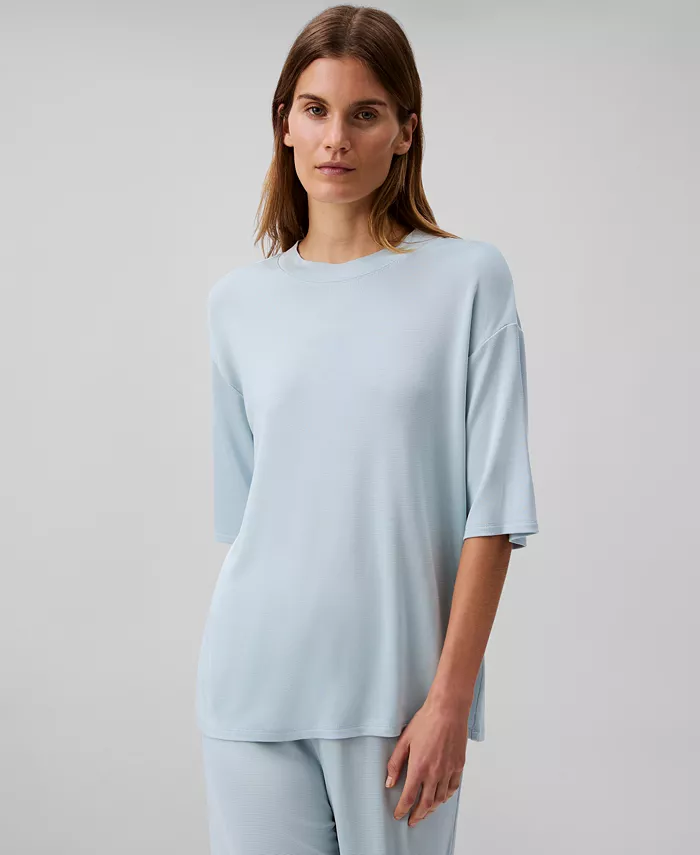 Женская футболка Shine Texture с круглым вырезом и свободной посадкой Calvin Klein, серый
Женская футболка Shine Texture с круглым вырезом и свободной посадкой Calvin Klein, серый