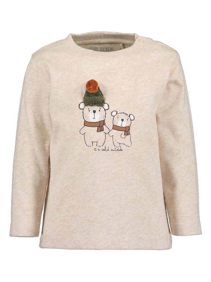 Рубашка с длинным рукавом Blue Seven, бежевый
Рубашка с длинным рукавом Blue Seven, бежевый