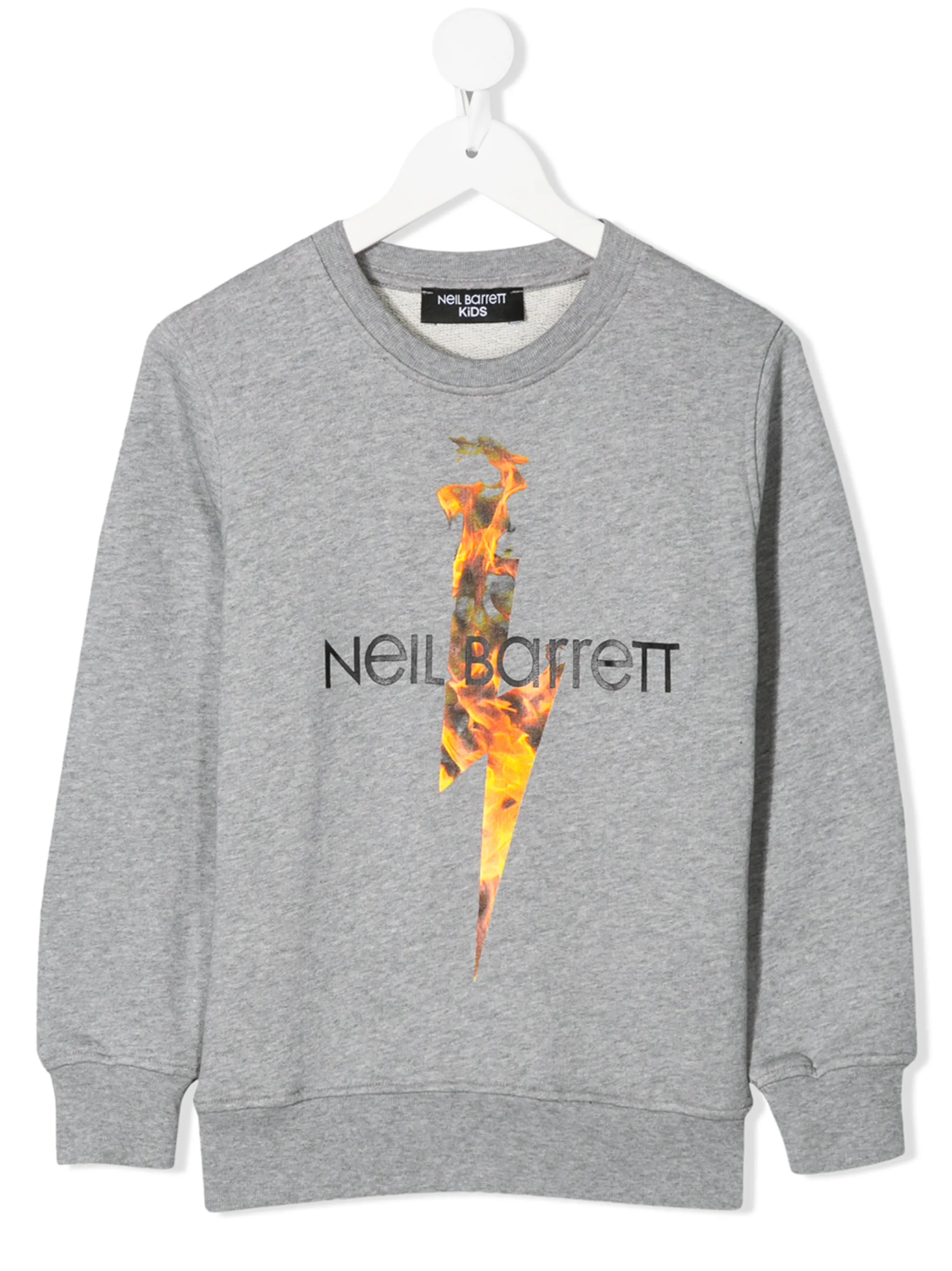 Толстовка с принтом Flaming Bolt Neil Barrett Kids, серый
Толстовка с принтом Flaming Bolt Neil Barrett Kids, серый