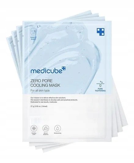 Medicube - Zero Pore Cooling Mask - Охлаждающая тканевая маска для лица - 1 шт.
Medicube - Zero Pore Cooling Mask - Охлаждающая тканевая маска для лица - 1 шт.