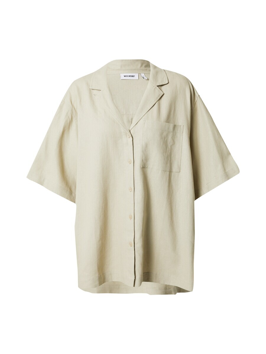 Блуза Weekday EVA, оливковый
Блуза Weekday EVA, оливковый