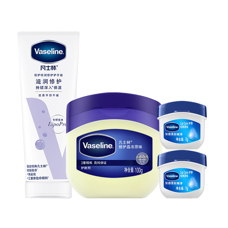 Кристальный гель крем для рук и бальзам для губ увлажняющий и питающий набор из 4 предметов Vaseline
Кристальный гель крем для рук и бальзам для губ увлажняющий и питающий набор из 4 предметов Vaseline