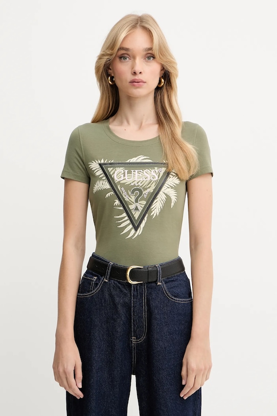 Футболка Guess, зеленый
Футболка Guess, зеленый