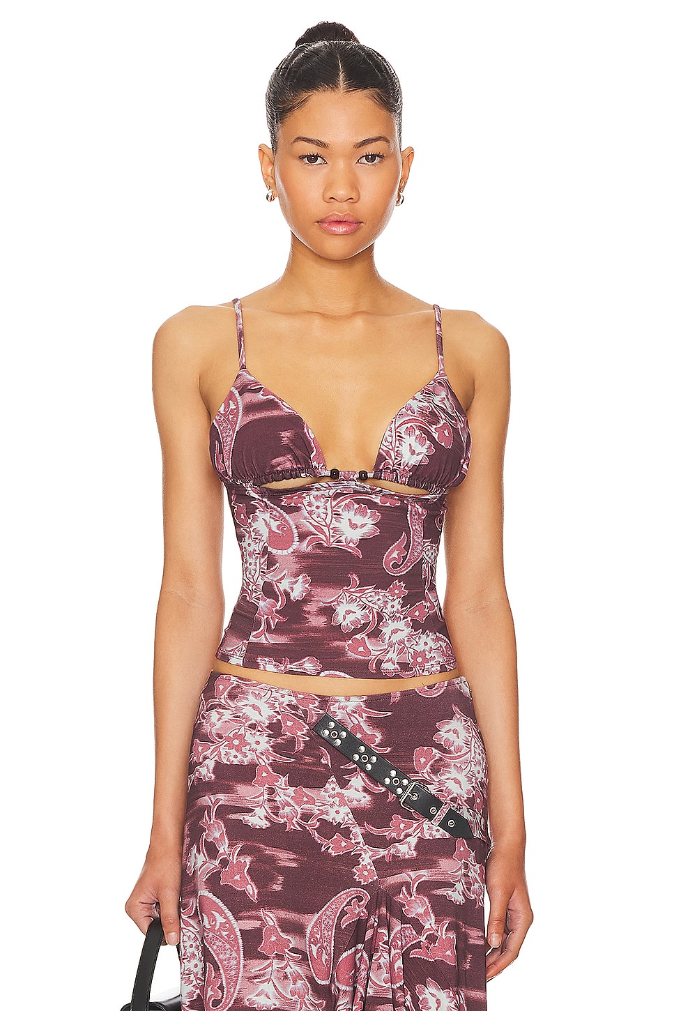 Элли топ Miaou, бордовый
Элли топ Miaou, бордовый