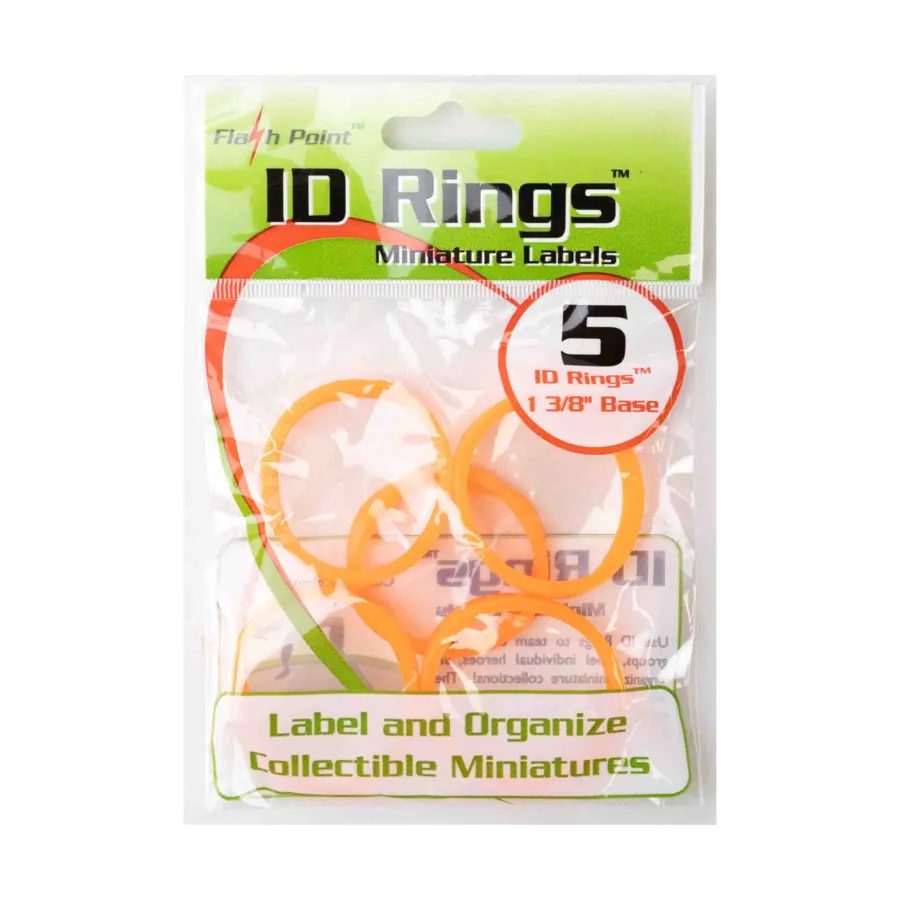 Оранжевый (5), ID Rings - Collectible Miniature Game Accessories
Оранжевый (5), ID Rings - Collectible Miniature Game Accessories