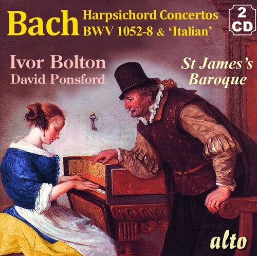 CD диск Bolton, Ivor / st.James Baroque Players: J.S. Bach Concertos for Harpsichord & Strings; BWV 1052-8; ItalianConcerto BWV 971
CD диск Bolton, Ivor / st.James Baroque Players: J.S. Bach Concertos for Harpsichord & Strings; BWV 1052-8; ItalianConcerto BWV 971