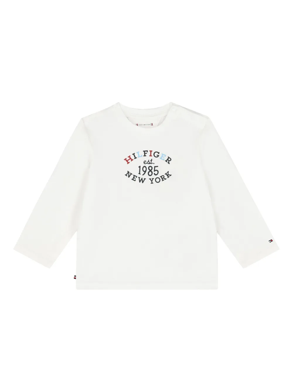 Топ Younger Boys с логотипом Tommy Hilfiger Junior, белый 
Топ Younger Boys с логотипом Tommy Hilfiger Junior, белый