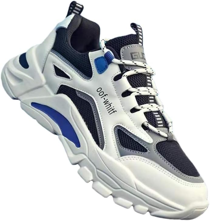 Мужские дышащие спортивные кроссовки с низким верхом - шнуровка - противоскользящая и стойкая к износу подошва, повседневные Fusecottc, черный
Мужские дышащие спортивные кроссовки с низким верхом - шнуровка - противоскользящая и стойкая к износу подошва, повседневные Fusecottc, черный