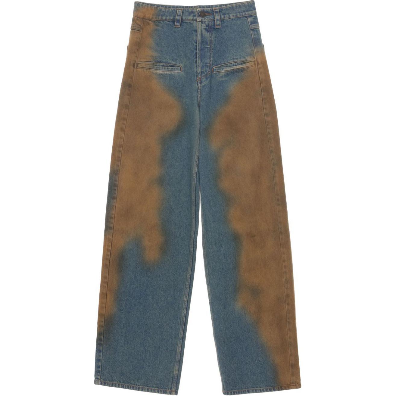 Брюки джинсы с широкими штанинами UMA WANG, синие
Брюки джинсы с широкими штанинами UMA WANG, синие