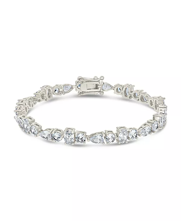 Теннисный браслет Билли с кубическим цирконием Sterling Forever, silver
Теннисный браслет Билли с кубическим цирконием Sterling Forever, silver