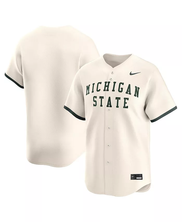 Мужская бейсбольная джерси Michigan State Spartans College Limited натурального цвета Nike
Мужская бейсбольная джерси Michigan State Spartans College Limited натурального цвета Nike