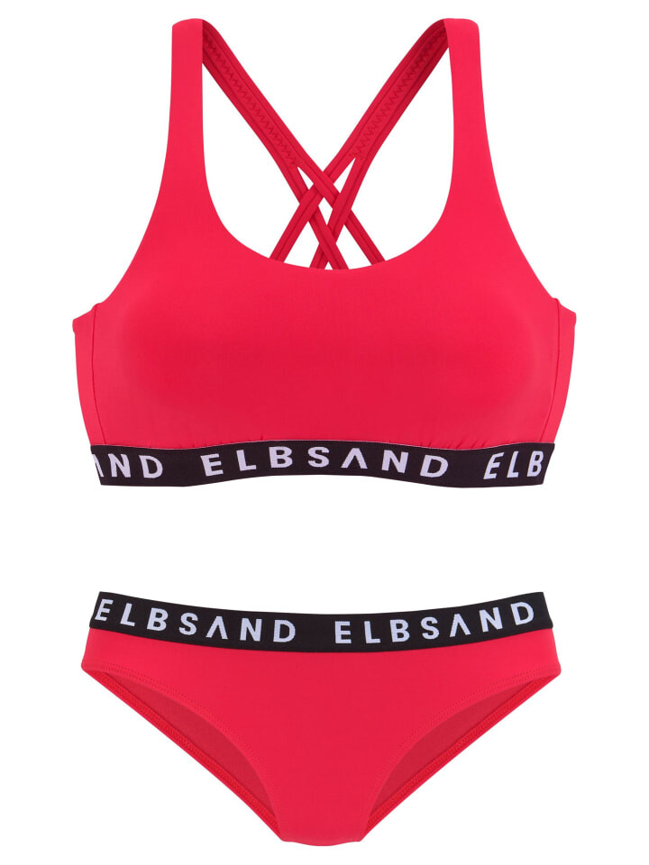 Комплект бикини ELBSAND, красный
Комплект бикини ELBSAND, красный