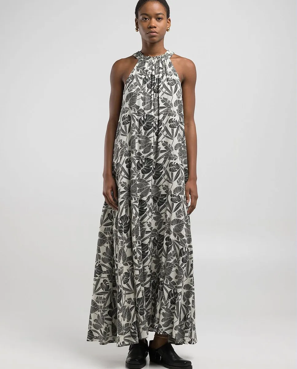 Длинное платье без рукавов с круглым вырезом Replay, черный
Длинное платье без рукавов с круглым вырезом Replay, черный