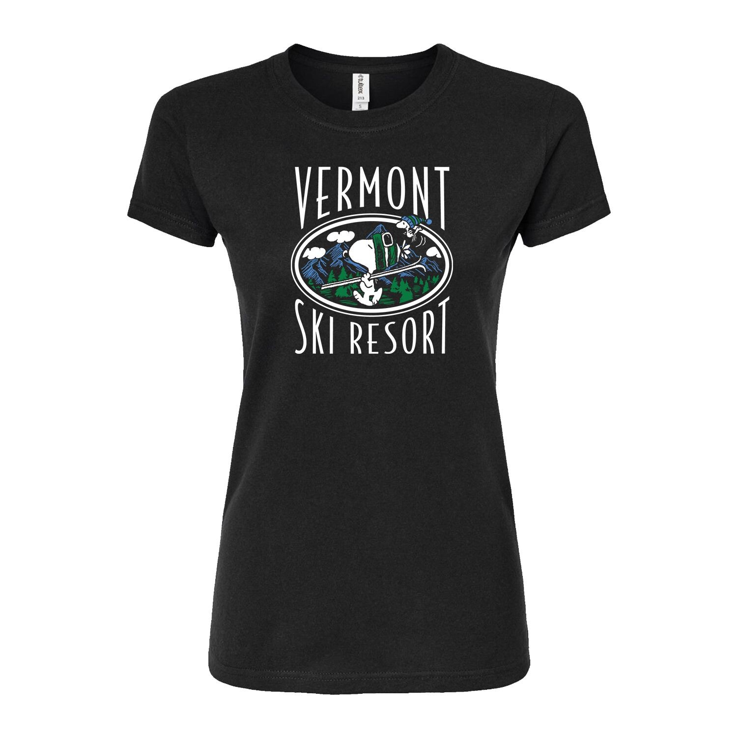 Футболка с приталенным рисунком Juniors' Peanuts "Vermont Ski Resort" Licensed Character
Футболка с приталенным рисунком Juniors' Peanuts "Vermont Ski Resort" Licensed Character