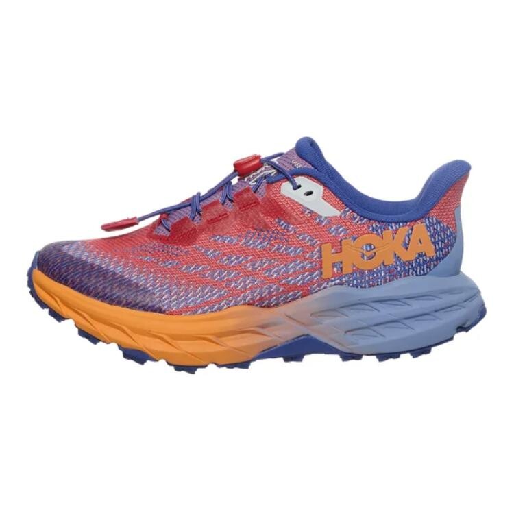 Кроссовки Speedgoat 5 Kids для бега для детей Hoka One One, синий/красный
Кроссовки Speedgoat 5 Kids для бега для детей Hoka One One, синий/красный