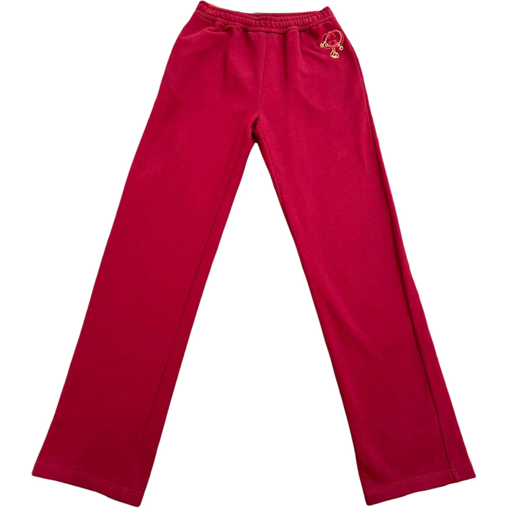 GUCCI Повседневные брюки женские Red Moderate Straight Fit
GUCCI Повседневные брюки женские Red Moderate Straight Fit