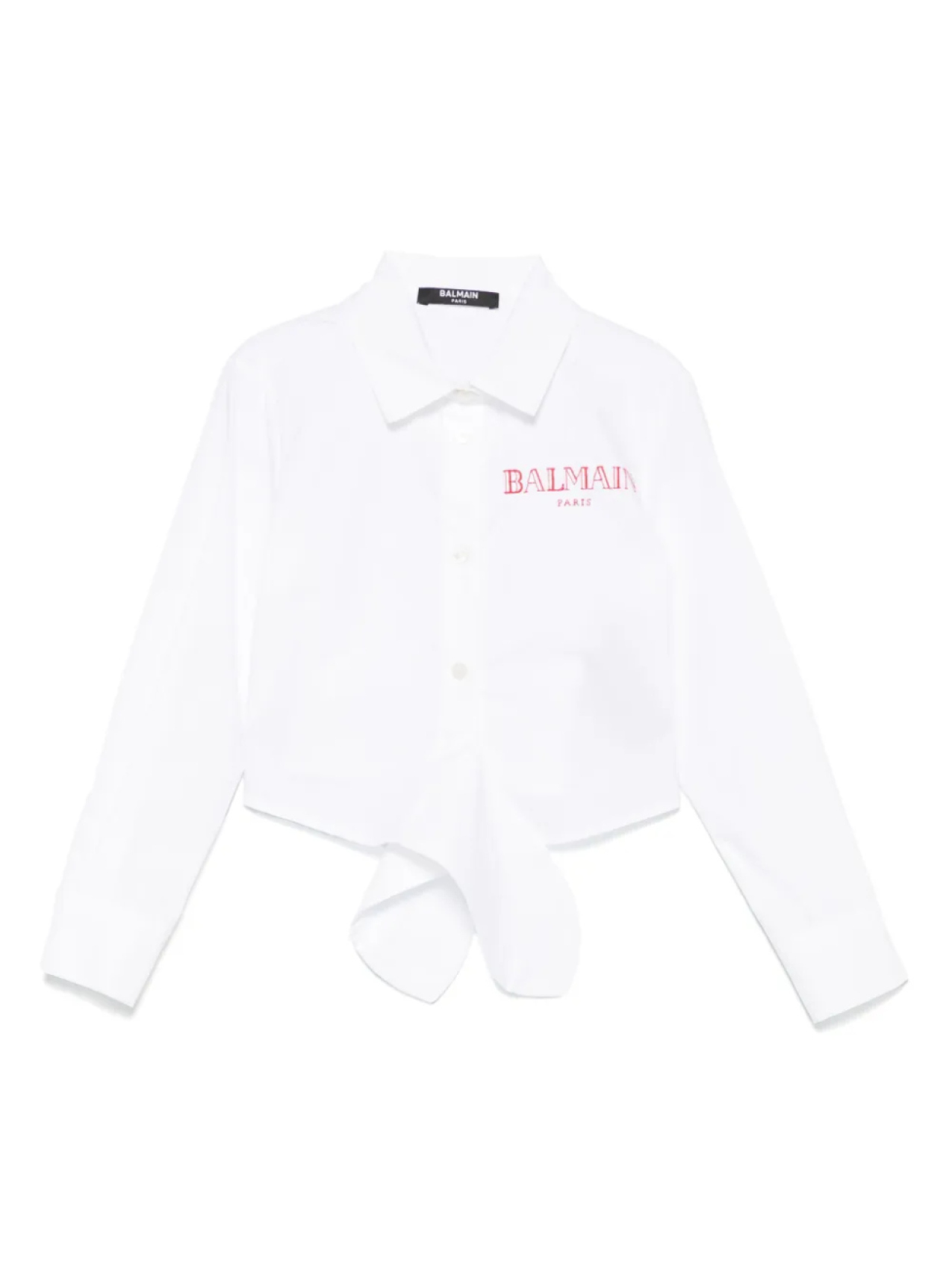 Рубашка с поясом Balmain Kids, белый
Рубашка с поясом Balmain Kids, белый