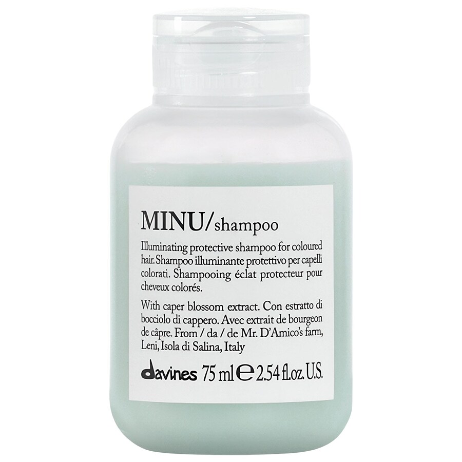 Шампунь MINU для окрашенных волос Davines, 2.54 oz/75 ml
Шампунь MINU для окрашенных волос Davines, 2.54 oz/75 ml