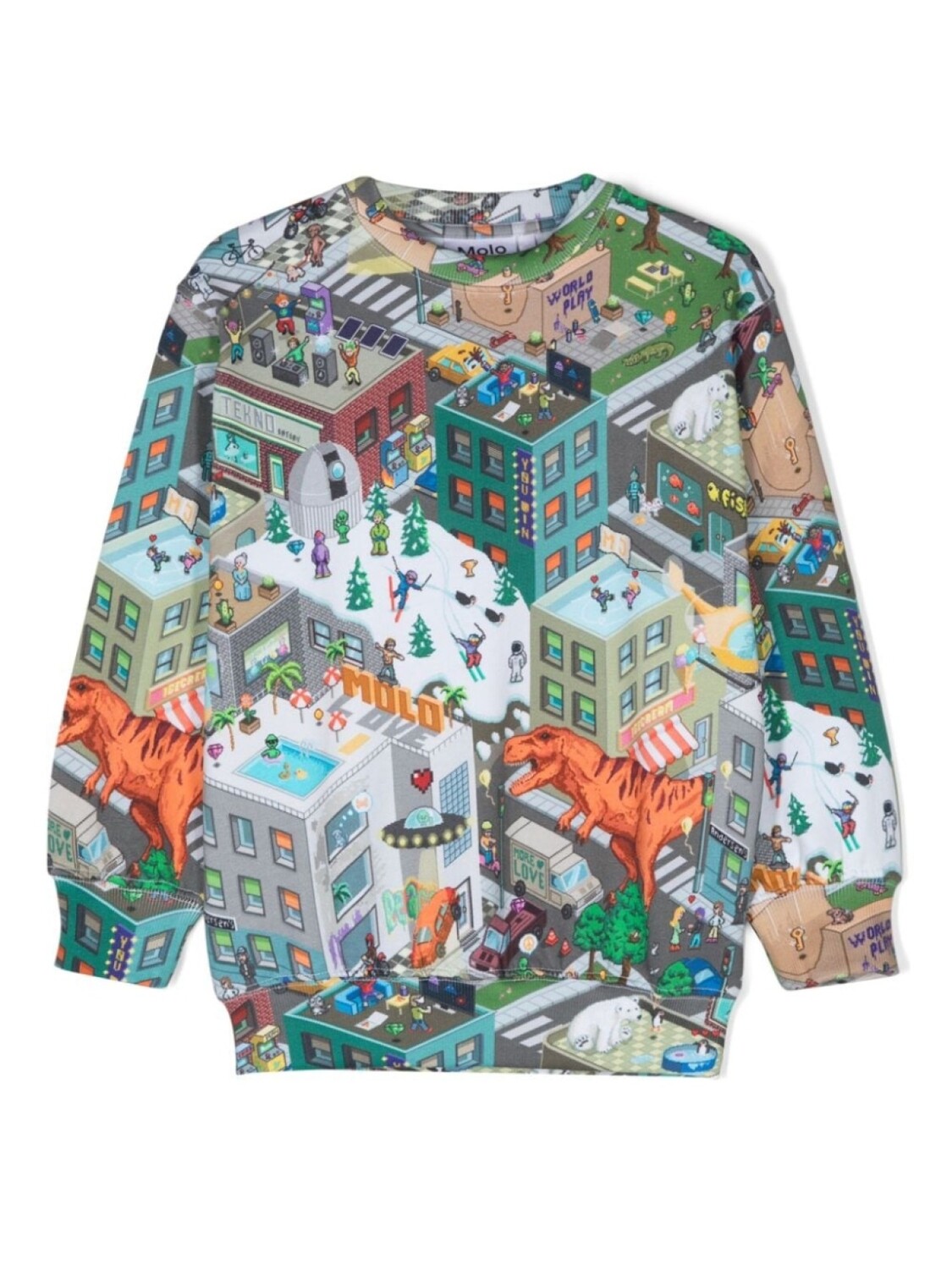 Molo толстовка Монти, зеленый
Molo толстовка Монти, зеленый