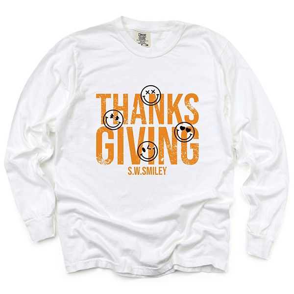 SWSmiley thanksgiving distressed - женская футболка с длинным рукавом, окрашенная в стиле garment dyed Simply Sage Market, White, Белый, SWSmiley thanksgiving distressed - женская футболка с длинным рукавом, окрашенная в стиле garment dyed Simply Sage Mar
SWSmiley thanksgiving distressed - женская футболка с длинным рукавом, окрашенная в стиле garment dyed Simply Sage Market, White, Белый, SWSmiley thanksgiving distressed - женская футболка с длинным рукавом, окрашенная в стиле garment dyed Simply Sage Mar