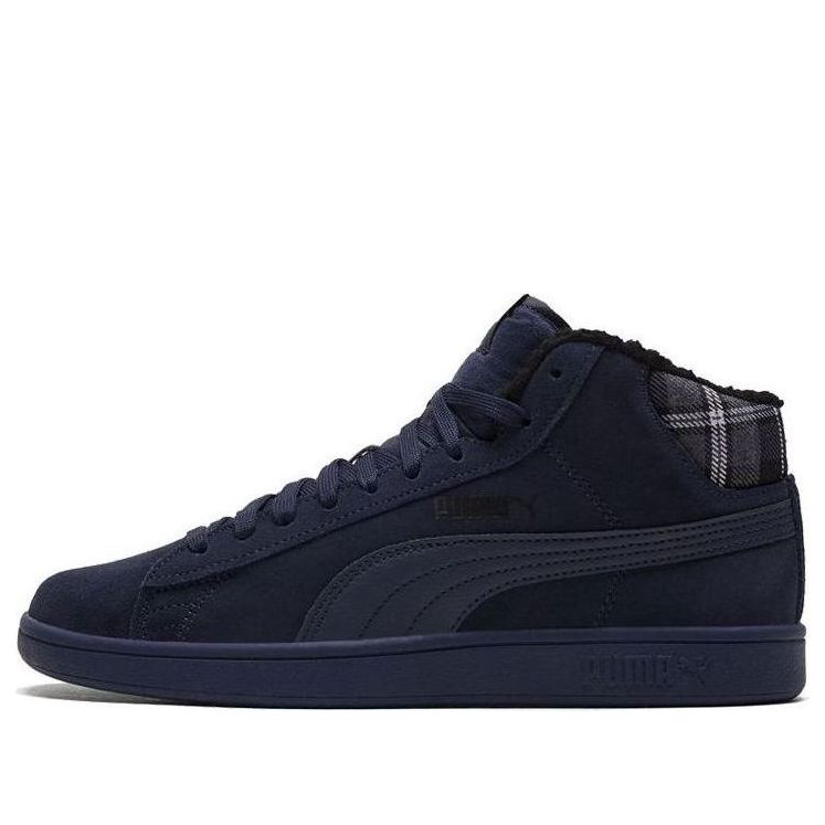 Кеды PUMA Smash V2 Mid Wtr Fleece Blue/Black Mid Board Shoes, синий 
Кеды PUMA Smash V2 Mid Wtr Fleece Blue/Black Mid Board Shoes, синий