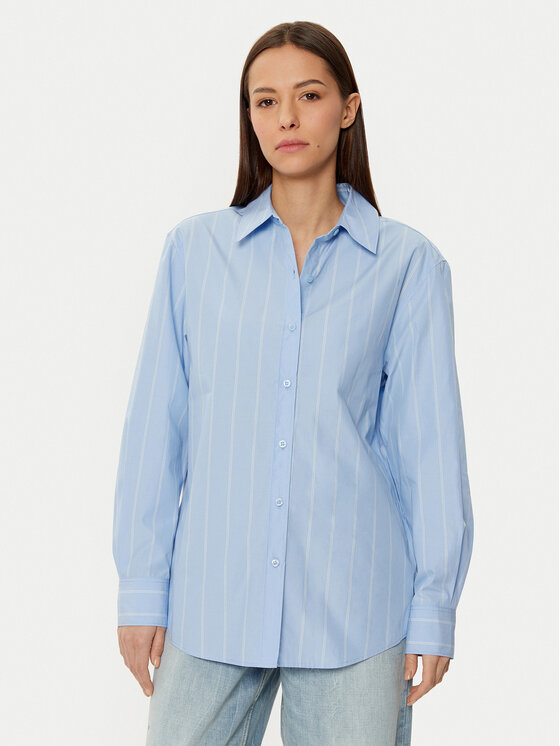 Рубашка стандартного кроя Calvin Klein, голубой
Рубашка стандартного кроя Calvin Klein, голубой